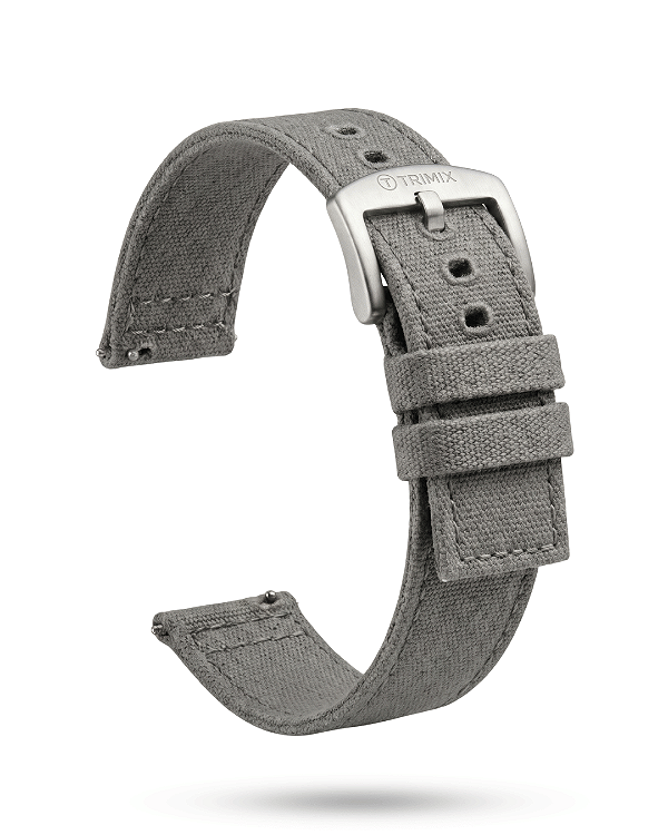 Pulseira Trimix Canva Cinza
