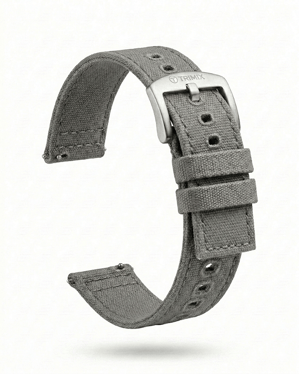 Pulseira Trimix Canva Cinza