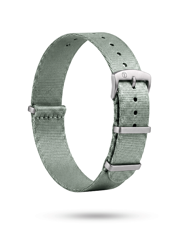 Pulseira Trimix Nato Seatbelt Cinza