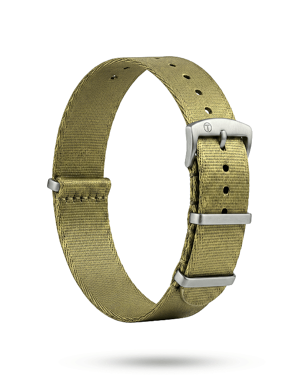 Pulseira Trimix Nato Seatbelt Khaki