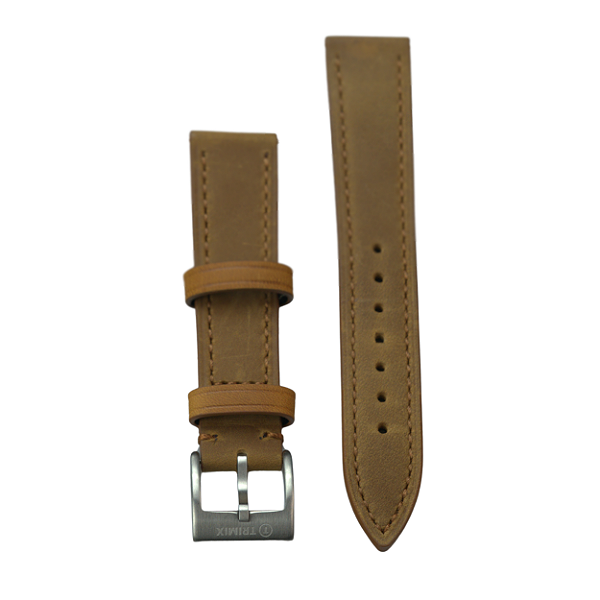 Pulseira Trimix em Couro Marrom