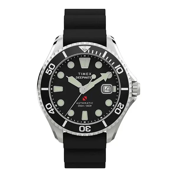 Relógio Masculino Timex DeepWater Automático Preto TW2Y40000