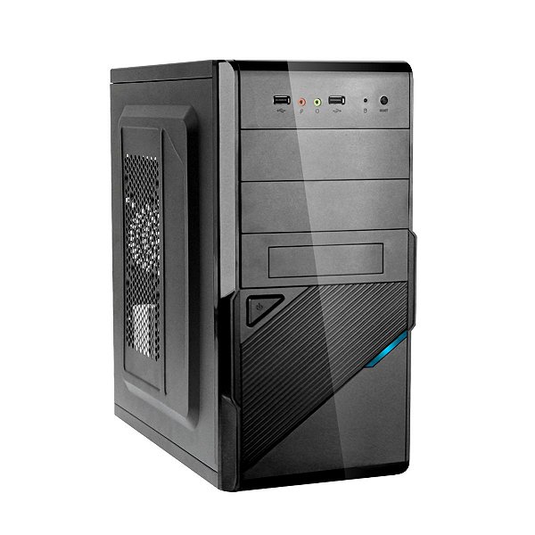 GABINETE BPC-C5827 MATX BLACK SEM FONTE