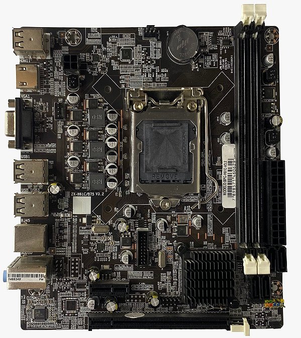 PLACA MAE DESK BRAZILPC 1155 BPC-H61C-V2.3