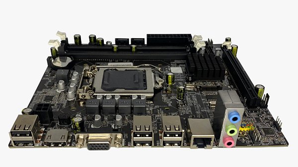 PLACA MAE DESK BRAZILPC 1156 BPC-H55-G 1000M V1.51