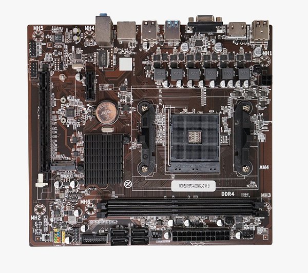 PLACA MAE DESK BRAZILPC AM4 BPC-A320MSL-G V1.21