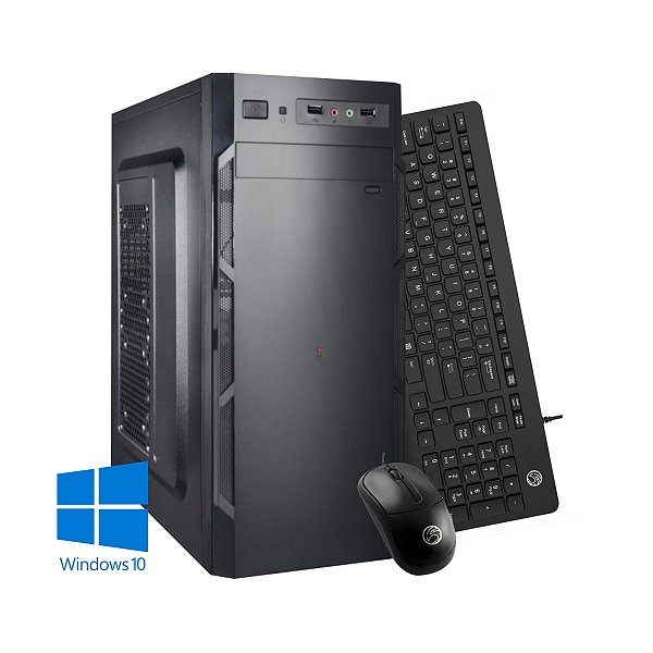COMPUTADOR INTEL CORE i3 10100 | 256GB SSD | 8GB MEMÓRIA | WINDOWS 10 PRO
