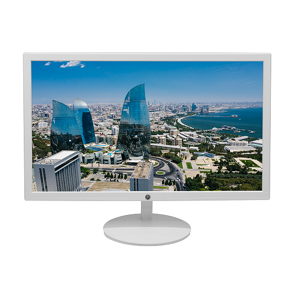 MONITOR LED 23 BRAZILPC 23WBR-75 FHD 75HZ BRANCO WIDESCREEN