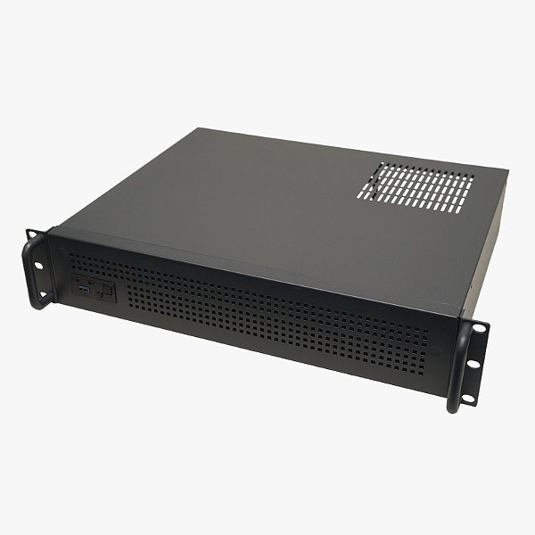 GAB. RACK 2U BRAZILPC BPC-2U (1XUSB3.0) S/ FONTE PRETO