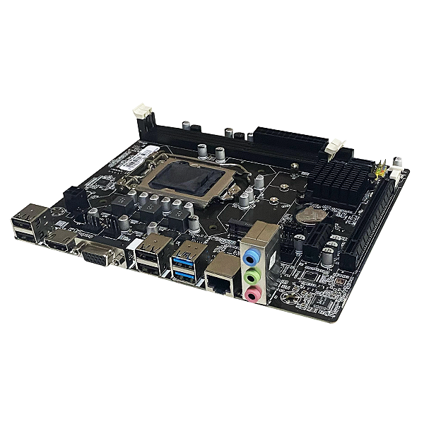 PLACA MAE DESKTOP BRAZILPC 1155 BPC-H61CM.2-G (2XDDR3/HDMI/VGA/M.2/2XUSB3.0/REDE 1000M)