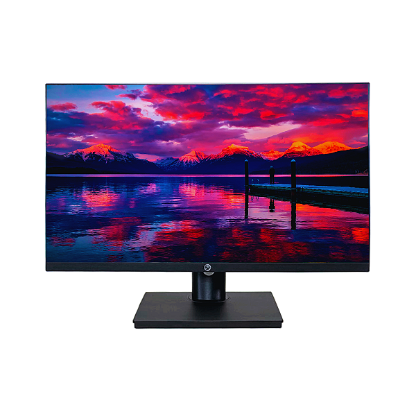 MONITOR LED 23.8 BRAZILPC FRAMELESS ANTIRREFLEXO BPC24SA-75 FHD 75Hz ERGONÔMICO PRETO BOX   IF