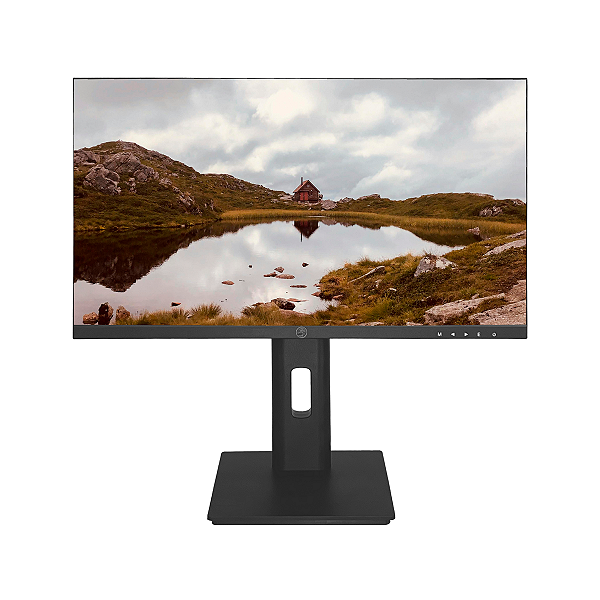 Monitor LED 21,5" BrazilPC Frameless Full HD 100Hz Antirreflexo Ergonômico Preto BPC22SADP-100