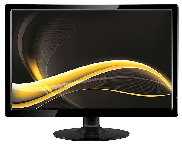 MONITOR LED 20" 20BPC20WE02 PRETO WIDESCREEN