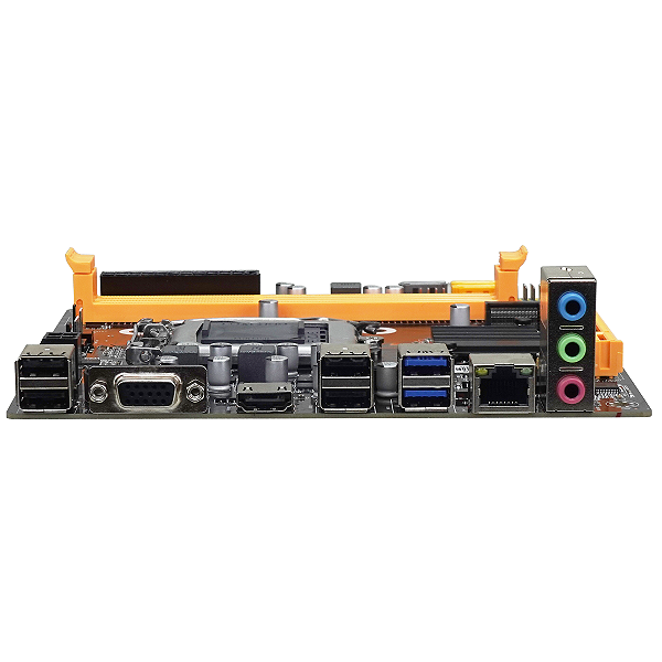 PLACA MAE DESK BRAZILPC 1150 BPC-H81-ITX-M.2-TG (2xDDR3/HDMI/VGA/M.2/2xUSB3.0/REDE 1000M) OEM  I
