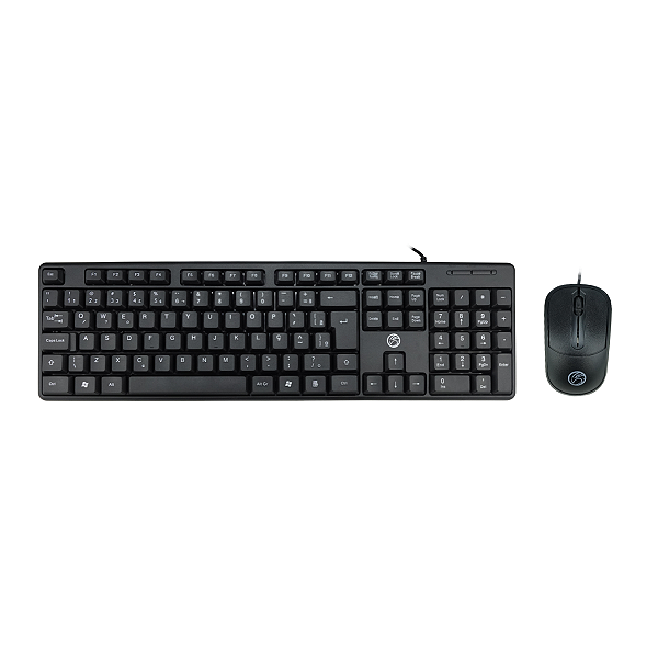 KIT C/ FIO TECLADO/MOUSE BRAZILPC BPC-8236/129 USB BOX IF
