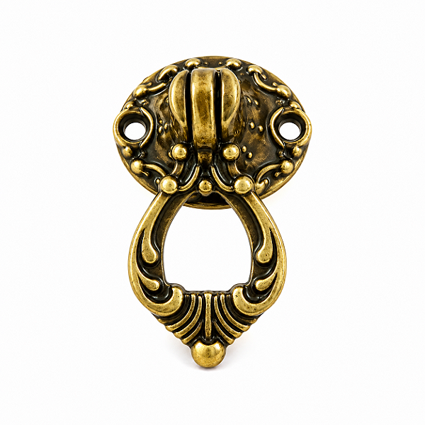 Puxador de Metal - Colonial - Ref. 5461 - 4 cm x 2,5 cm