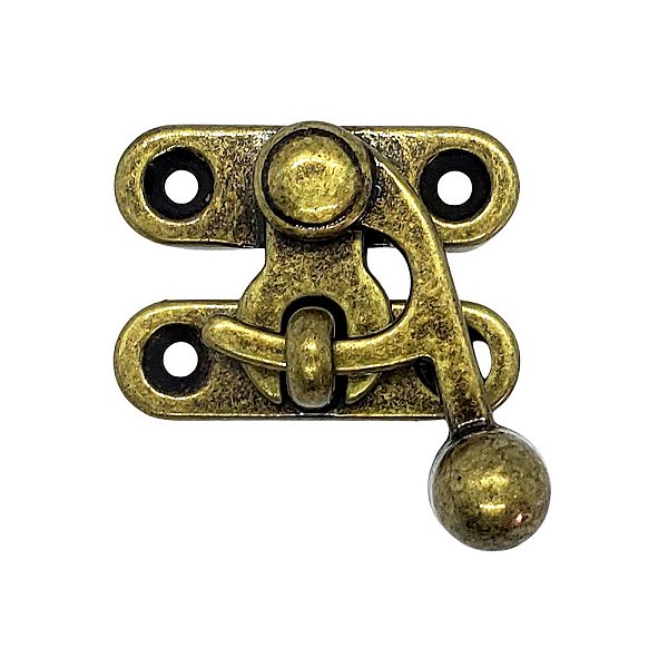 Fecho para Caixa Anzol (Médio) Ref. 1420 - 4 cm x 3 cm