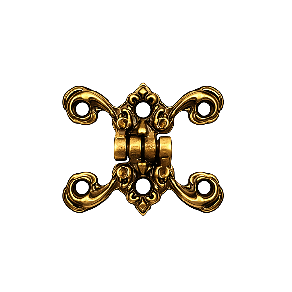 Dobradiça Colonial (M) Ref. 9504 - 4 cm x 3,5 cm