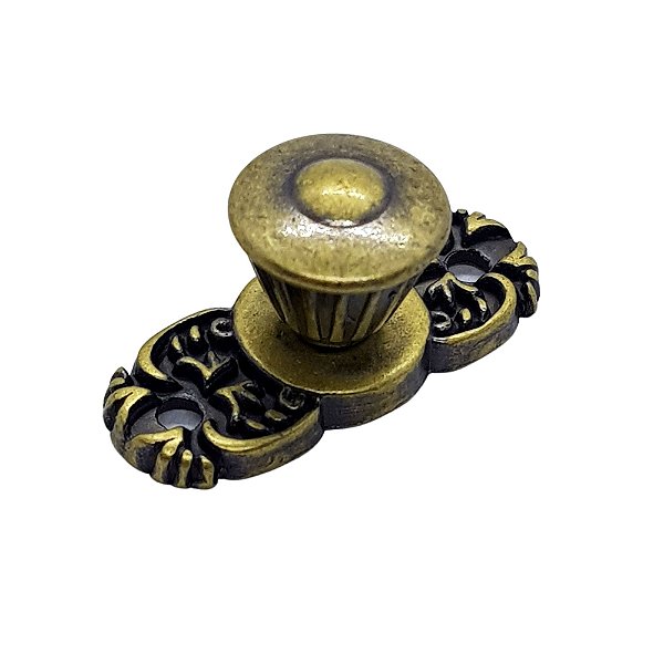 Puxador de Metal - Cone - 2,5 cm x 1,5 cm