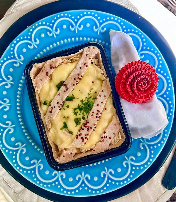Torta de Frango Low Carb (PACK COM 3 UNIDADES)