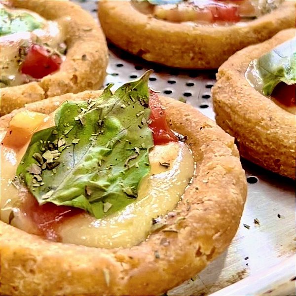 Mini Pizza Marguerita Low Carb