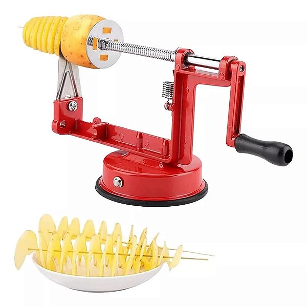 MAQUINA DE CORTAR BATATA EM ESPIRAL