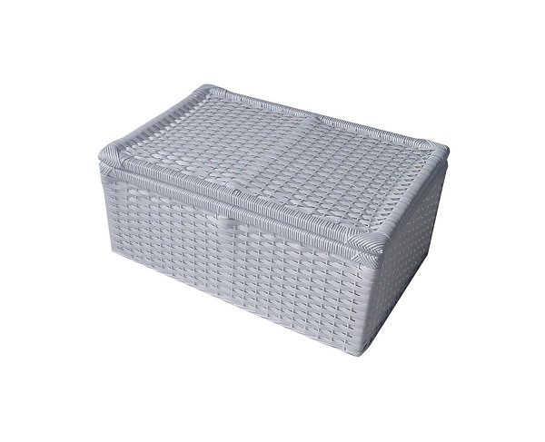 Caixa Fibra Sintética Branca 50x40x25