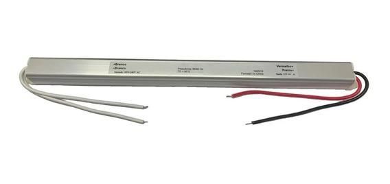 Fonte Ultra Slim 120W 12V 10A 85-240V Profissional Bivolt