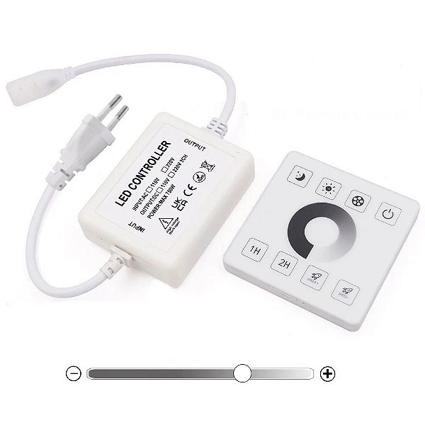 Central Controle Dimmer Mangueira LED Neon 220V