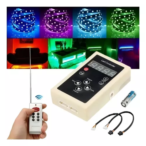 Controladora Fita LED Digital 6803 RGB 328 Efeitos 12V