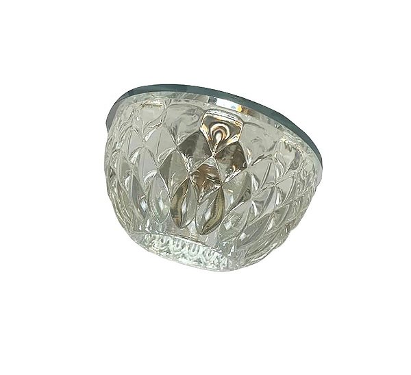 Spot Redondo Cristal Semiembutido G9 Bivolt