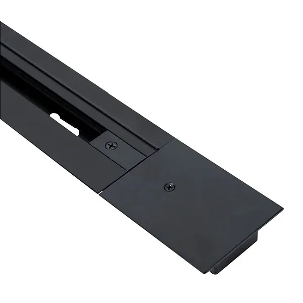 Trilho Eletrificado 1 Metro Embutir Preto Bivolt