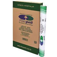 Papel Lençol Natura 100% Natural branco/cinza 70cm x 50m cx c/10 un