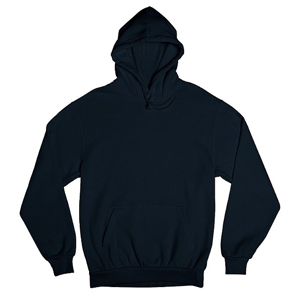 Blusa De Moletom Masculino Modelo Canguru Com Capuz