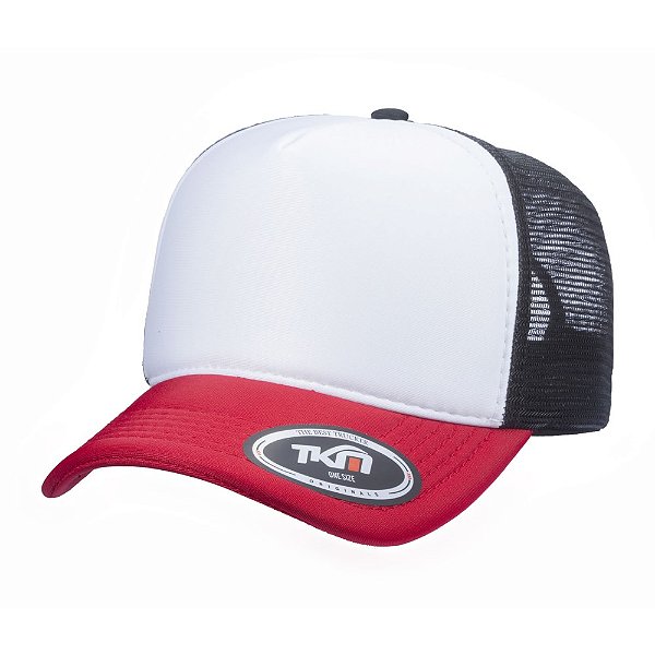 Boné TKM Trucker sublimação Tricolor