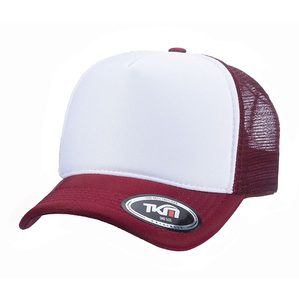 Boné TKM Trucker sublimação Vinho