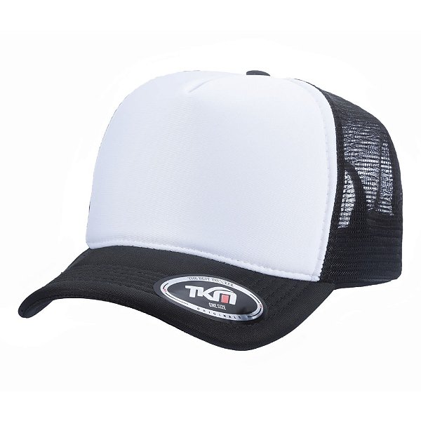 Boné TKM Trucker sublimação Preto