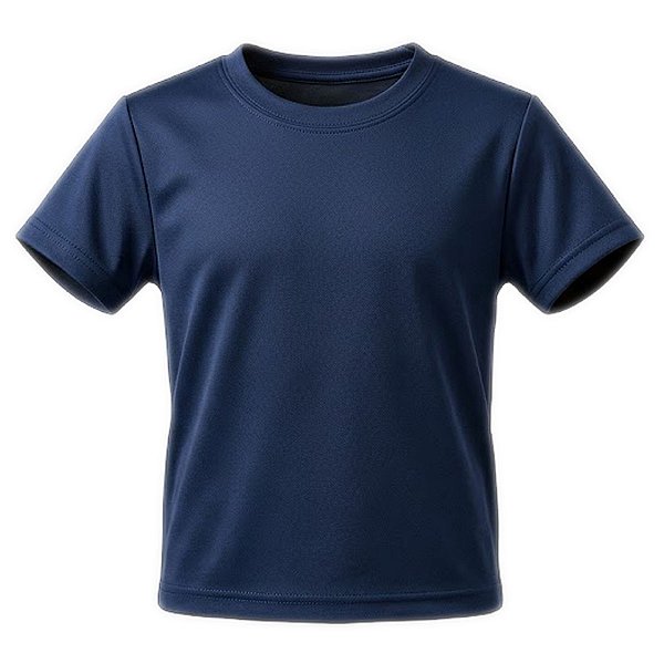 Camiseta Azul Marinho Infantil (02 ao 14)