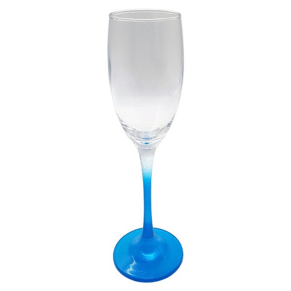 Taça barone azul cristal de vidro 190ml (p/ sublimação)