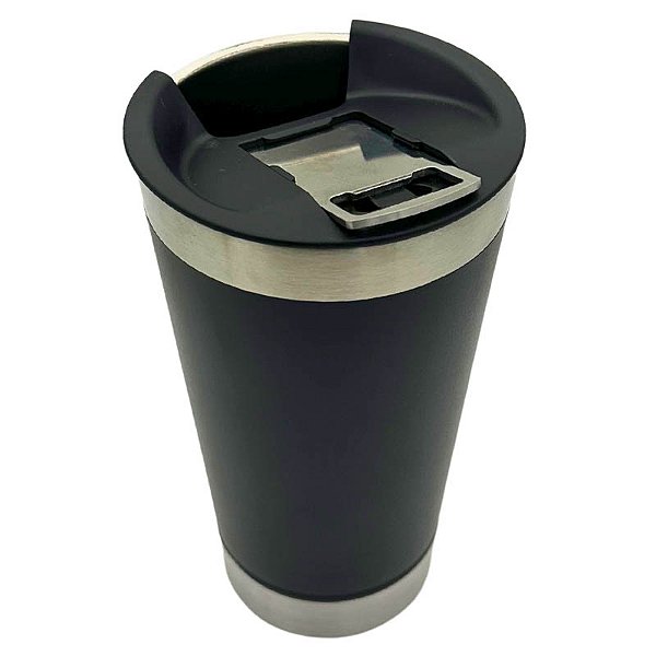 Copo térmico fosco preto