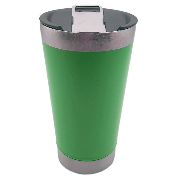 Copo térmico fosco verde bandeira