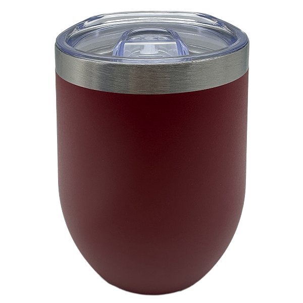 Copo térmico oval fosco- Marsala
