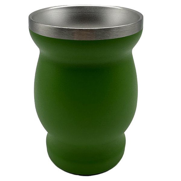 Copo chimarrão ondulado - Verde Limão
