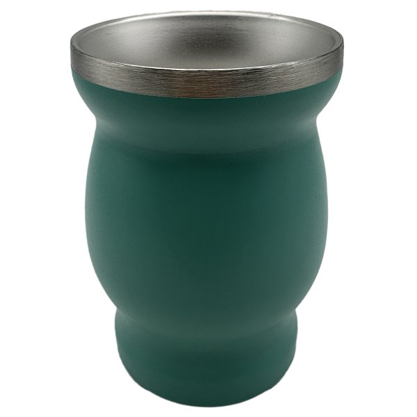 Copo chimarrão ondulado - Verde Thifany