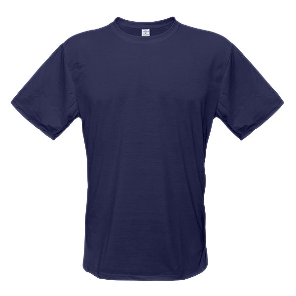 Camiseta Azul Marinho - P ao GG (100% Algodão)
