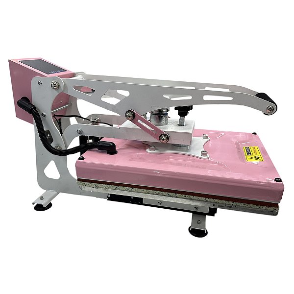 Prensa Plana Sublimachine 33x45  Rosa- Com Gaveta