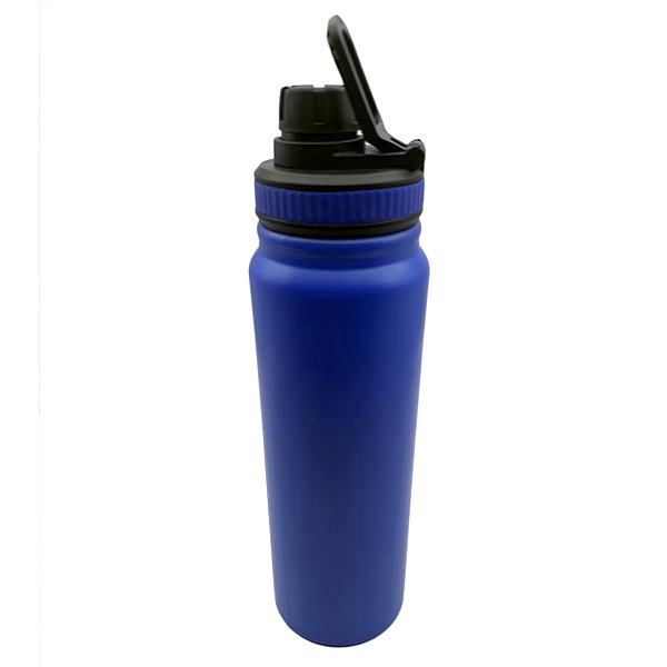 Garrafa academia 600ml - Azul Royal