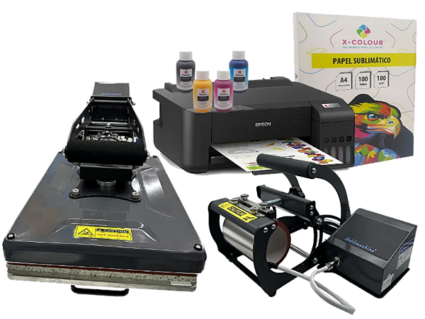 Kit Sublimachine 33x45 Cinza