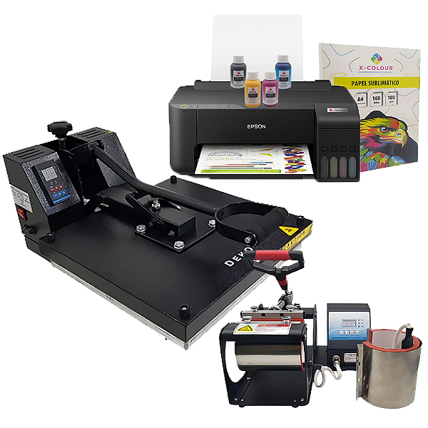 Kit Sublicollor e Deko 38x38 - 220v