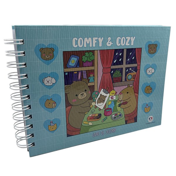 Livro para colorir Bobbie Goods Comfy e Cozy